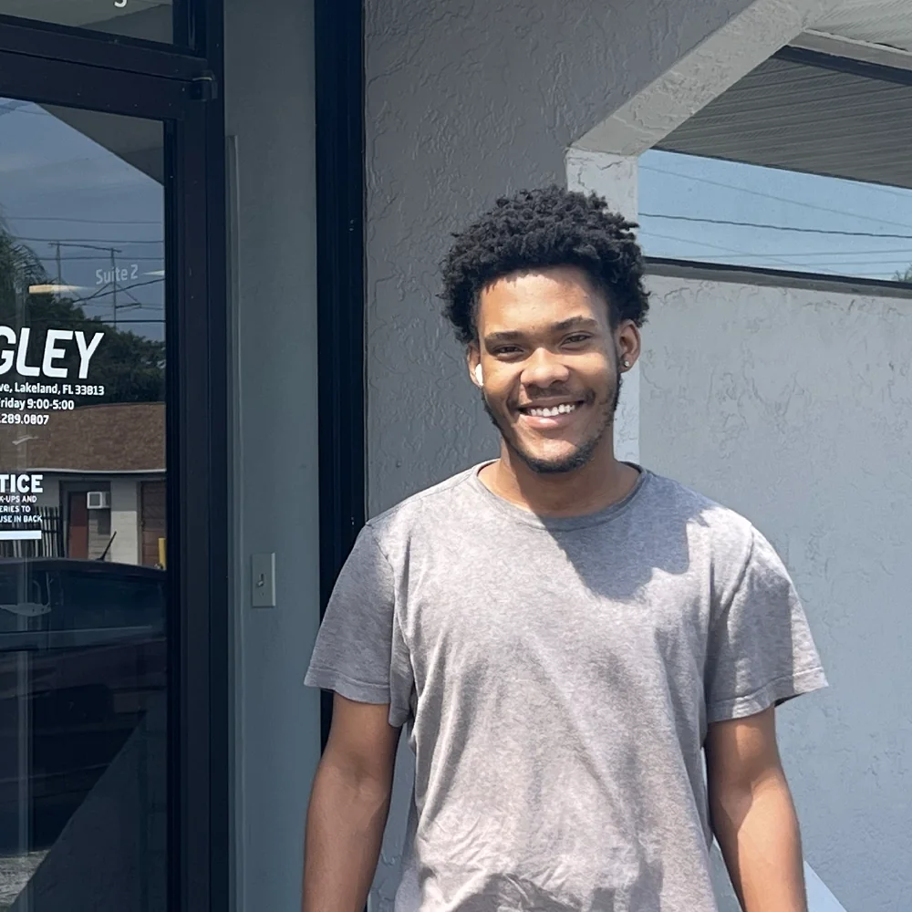 Portrait of Macen Purvis, Warehouse Manager at Bagley Branded Products