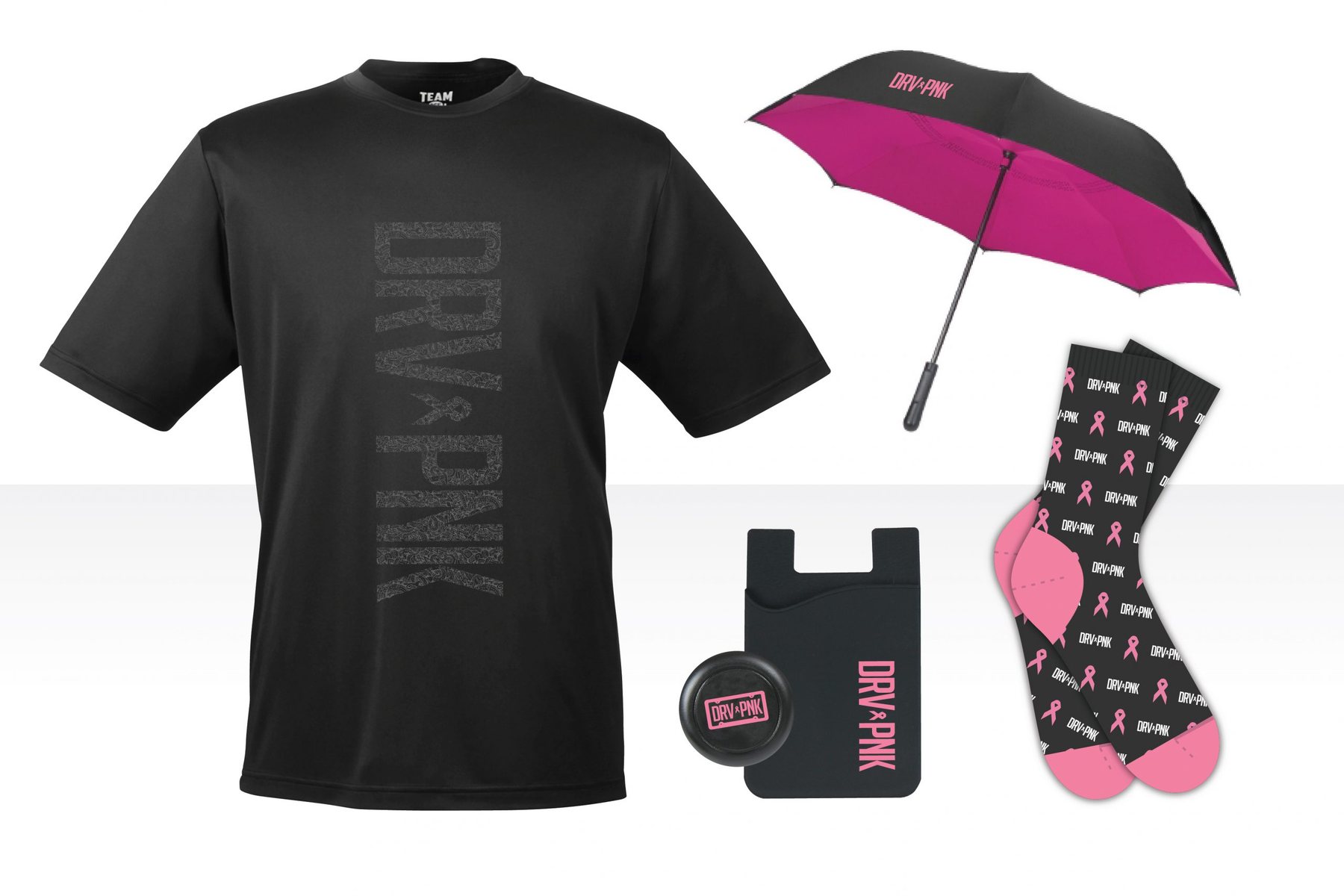 AutoNation Drive Pink branded product assortment
