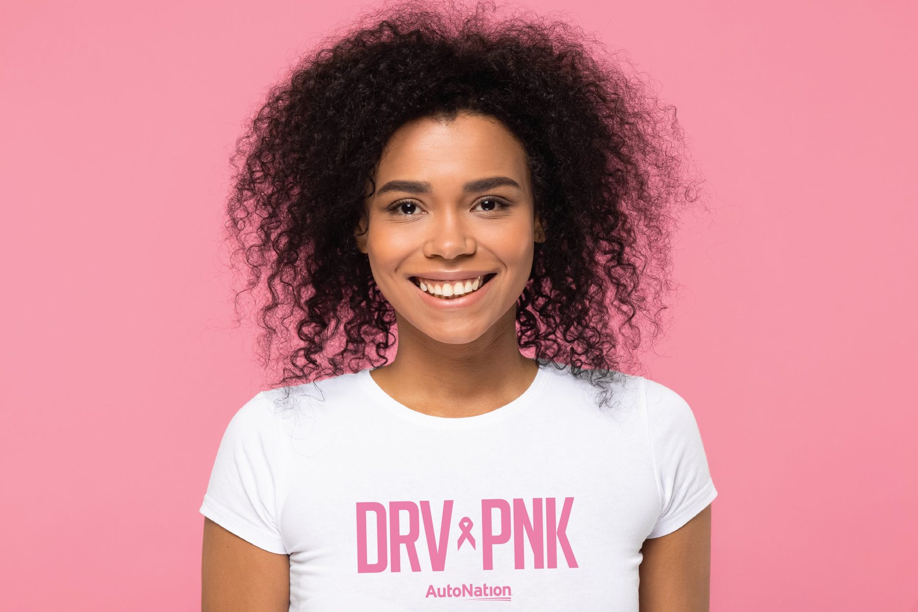 AutoNation Drive Pink branded program work produced by Bagley