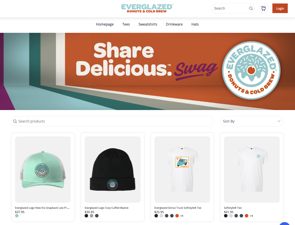 Everglazed Donuts & Cold Brew store