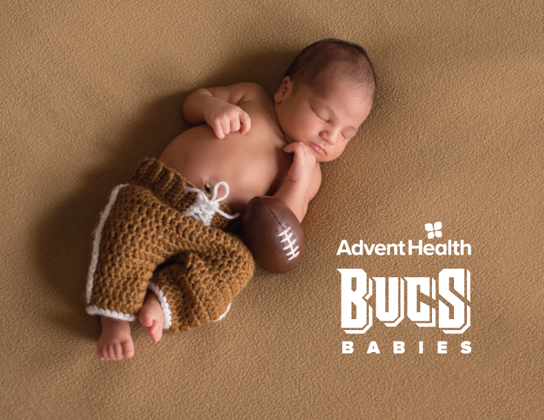 AdventHealth Bucs Babies program photography 1